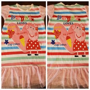 Girls Peppa Pig Pj Dress